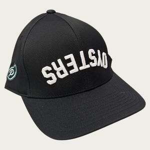 Black Upside Down "OYSTERS" G/Fore Snapback Dad Trucker Hat OS